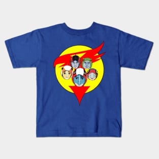 Battle of the Planets aka Gatchaman Team Kids T-Shirt